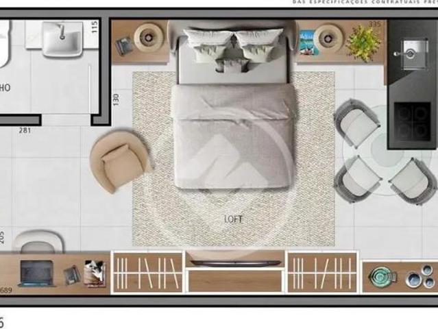 Flats Street Garden vista para Lagoa 50m2