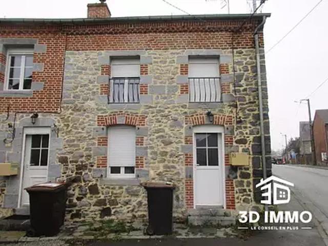 Flaumont Waudrechies 59440 Location maison 3 pièces t3