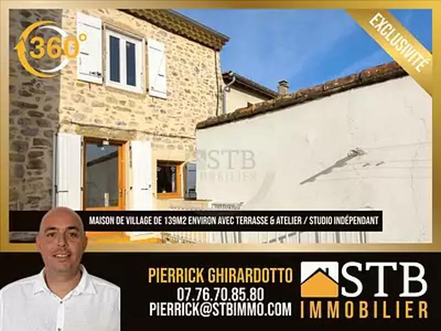 Flaviac 07000 Achat / Vente maison 5 pièces t5