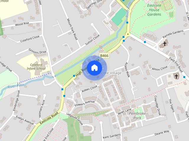 Flag Walk, Pinner, HA5