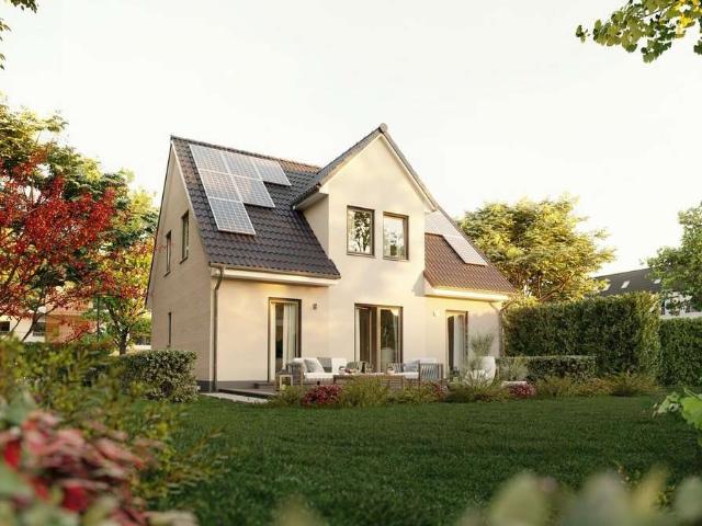 Flair 134 – modernes Einfamilienhaus mit Grundstück im Grünen nahe Berlin