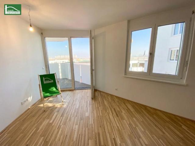 FLAIR City living Tolle 3 Zimmer Wohnung mit Balkon zum Genießen! Viel Stauraum und absolute Ruhe Nahe Bahnhof Atzgersdorf