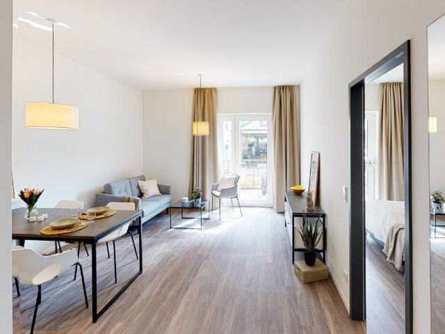 Flexibilität gewünscht? Möbliertes 2 Zimmer Apartment zu vermieten!