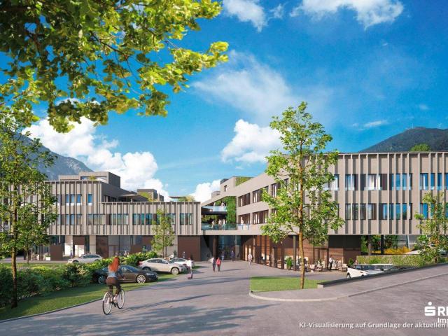 Flexible Mietflächen für Gewerbe, Gesundheit und Tourismus | atrium3, Landeck Bruggen