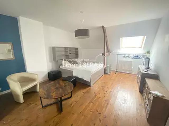 Flers 61100 Location appartement 1 pièce t1 au dernier étage