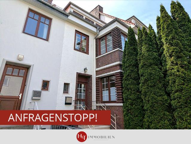 Flüsseviertel: Hochparterre Wohnung mit Terrasse!