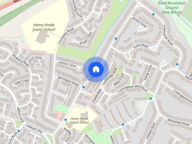 Frobisher Road, Rugby