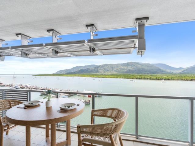 Front row to Trinity Inlet