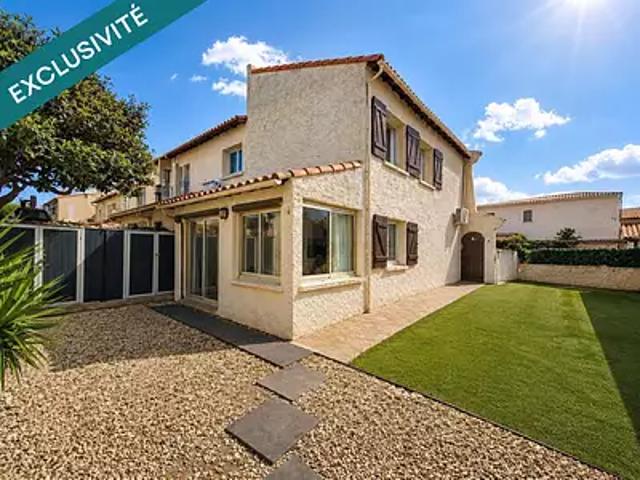 Frontignan 34110 Achat / Vente maison 5 pièces t5 parking