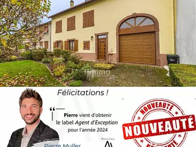 Francaltroff 57670 Achat / Vente maison 5 pièces t5 terrasse