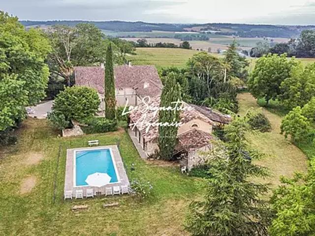 Nérac 47600 Achat / Vente maison 10 pièces t10 piscine terrasse