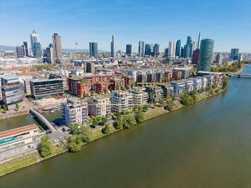 Frankfurt Westhafen Urbanes Wohnen in exklusiver Wasserlage