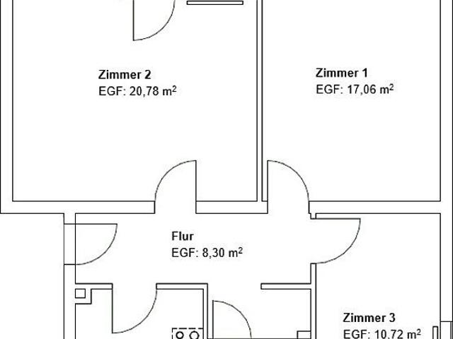 Freundliche 3 ZKB mit Balkon in Waldau!