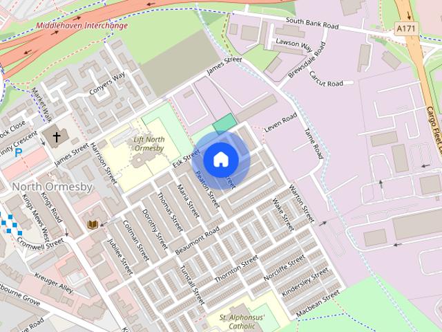 Frederick Street, Middlesbrough, Cleveland, TS3