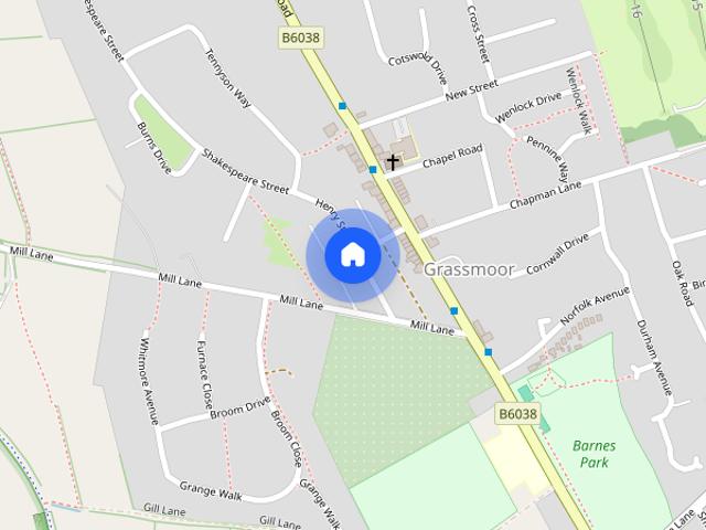 Frederick Street, Grassmoor, Derbyshire, S42