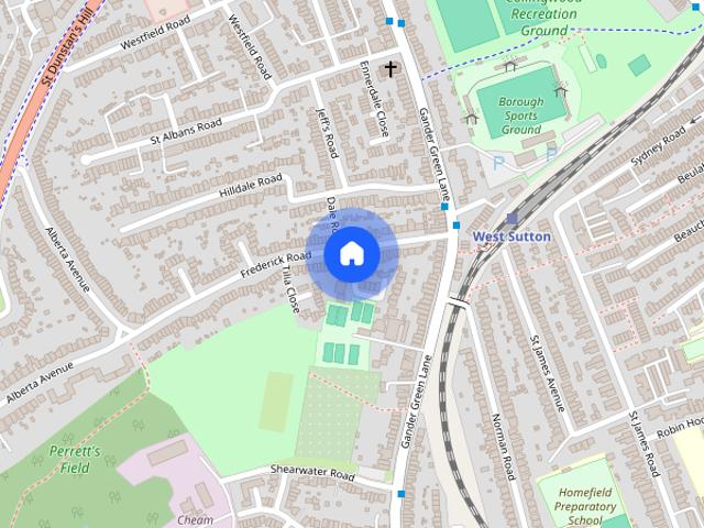 Frederick Road, Cheam