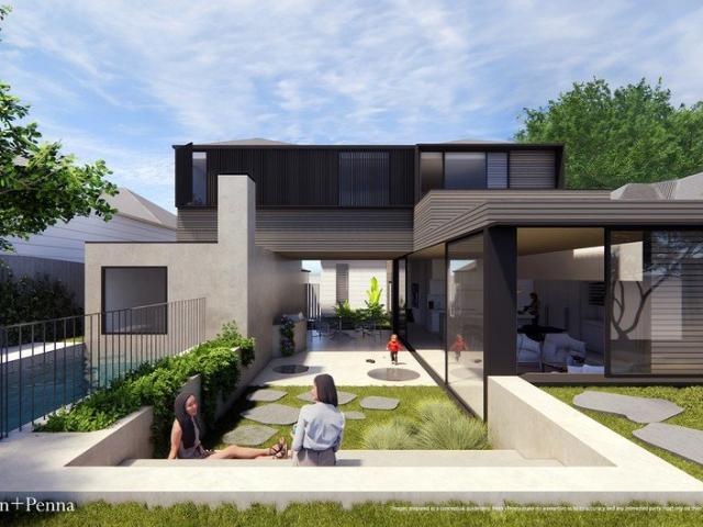 Freestanding cottage & DA approved plans to create architectural showpiece
