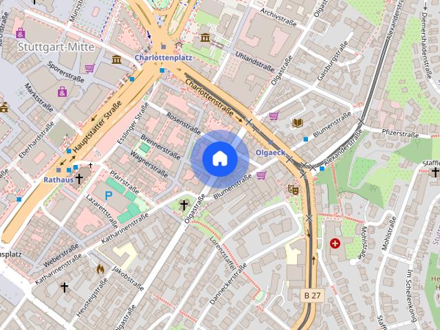 FREI AB SOFORT!: * 1 Zi. ca. 22,5 qm * renoviert * sep. WC * Werastraße * Küchenoption