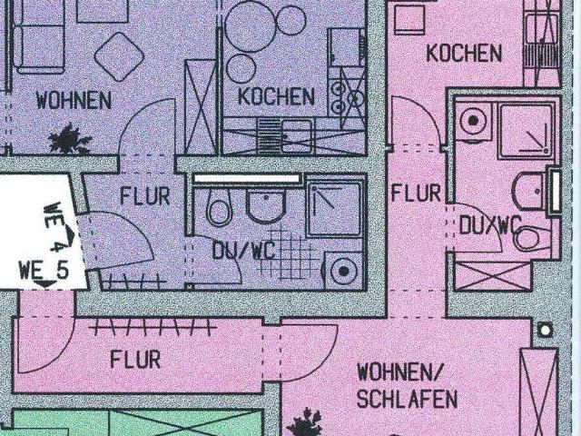 Frei ab 1.10.26 EBK inklusive 1. OG mit Balkon + Uni nah !