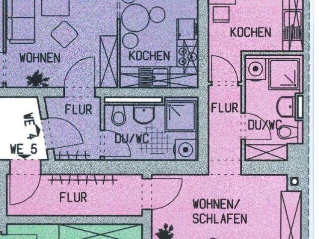 Frei ab 1.10.26 EBK inklusive 1. OG mit Balkon + Uni nah !