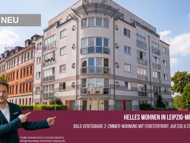 frei werdende* Lichtdurchflutete 2 Zimmer in Möckern – mit Aufzug & Stellplatz