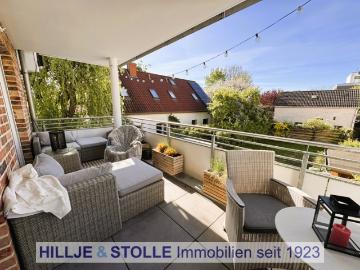 Frei werdende 3 ZKB Wohnung mit großem Balkon und TG Stellplatz im Bürgereschviertel!