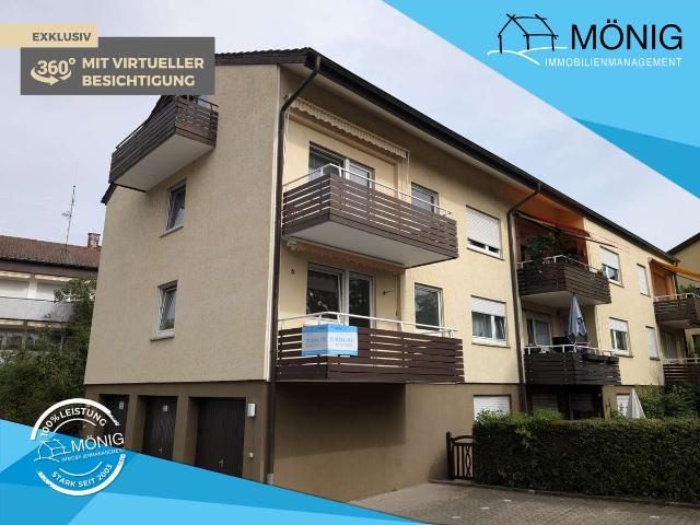 Freie 3,5 Zimmer Wohnung im 1. OG mit Balkon und PKW Stellplatz