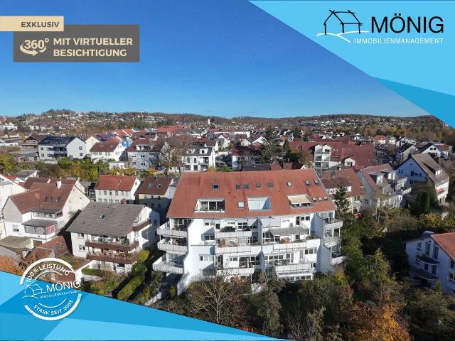 Freie sanierte 3 Zimmer EG Wohnung, am oberen See in Böblingen zentral gelegen