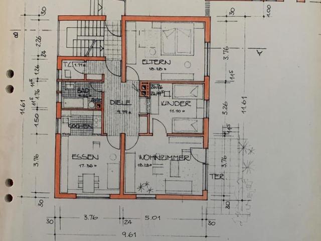 Freist. Ein Zweifamilienhaus mit 163 m² Wohnfläche, 545 m