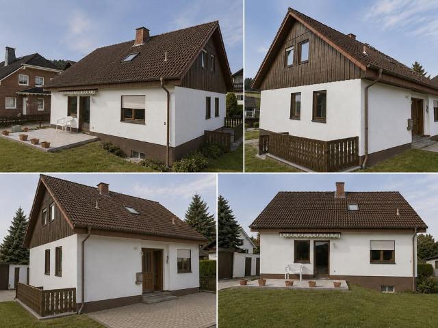 Freisteh. Einfamilienhaus 137,6m² Wohnfl 630m² Grundst. 2 Garagen