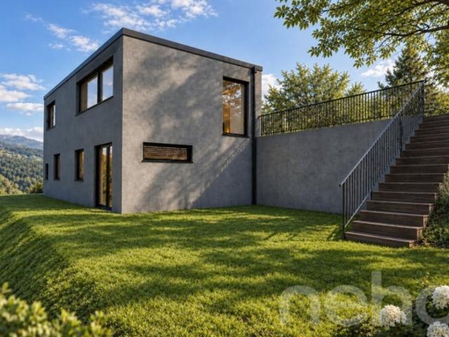 Freistehende Architektenvilla