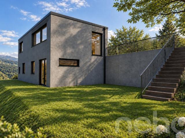 Freistehende Architektenvilla