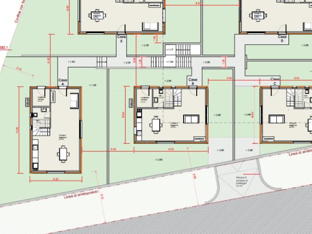 Freistehende Villa in Kürze zu bauen in Cadenazzo in einer neuen Wohnanlage
