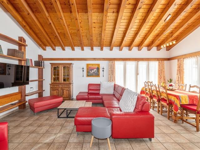 Freistehende Villa – nur einen Steinwurf von Crans Montana entfernt