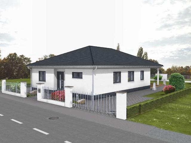 Freistehender Bungalow mit überdachter Terrasse individuell planbar!