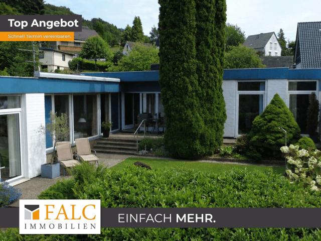 Freistehender Bungalow auf großzügigem Sonnengrundstück – Weitblick in Overath Steinenbrück