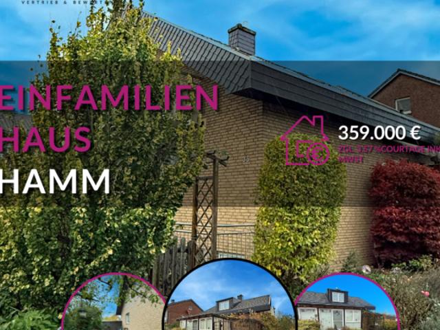 Freistehendes Einfamilienhaus in Hamm Ostwennemar