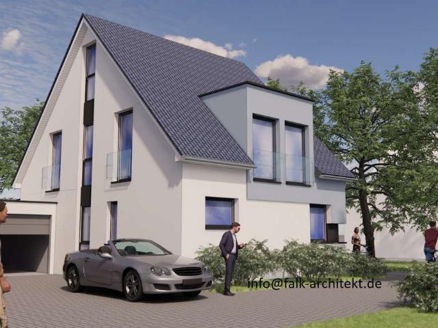 Freistehendes Einfamilienhaus inkl. Grundstück, KfW 40, zum Festpreis! PV Anlage, Wärmepumpe