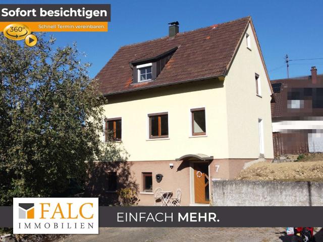 Freistehendes Einfamilienhaus mit Garten und viel Potenzial in Billigheim Allfeld