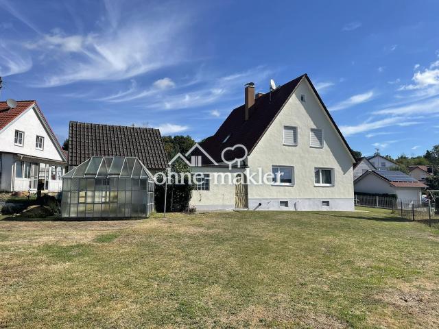 Freistehendes Einfamilienhaus mit großem Grundstück und viel Potenzial in Kühbach