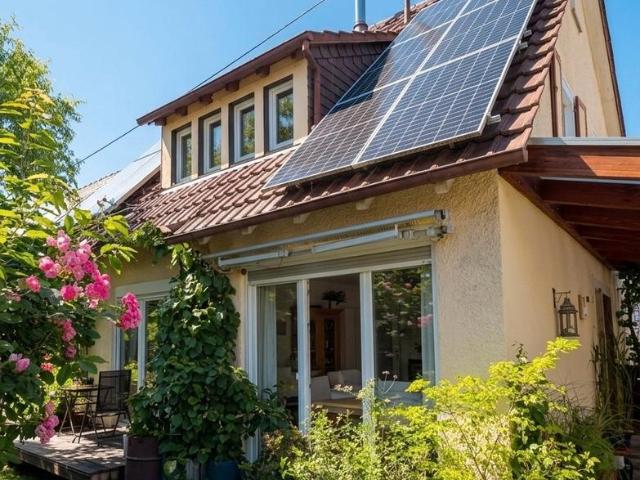 Freistehendes Einfamilienhaus mit toller Aussicht