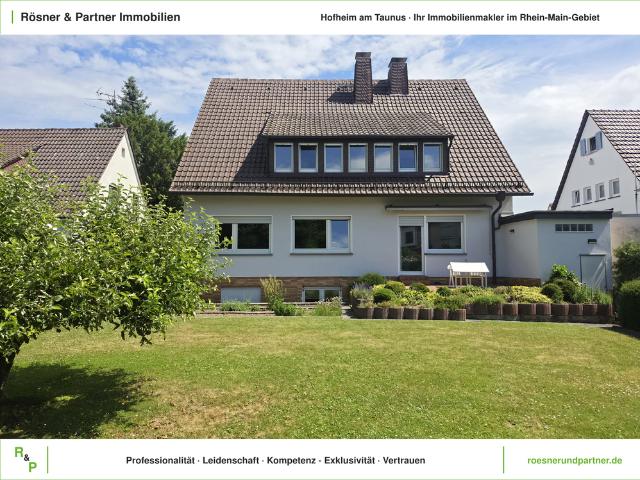 Freistehendes 1–2 Familienhaus in urbaner Wohnlage von Frankfurt Rödelheim!