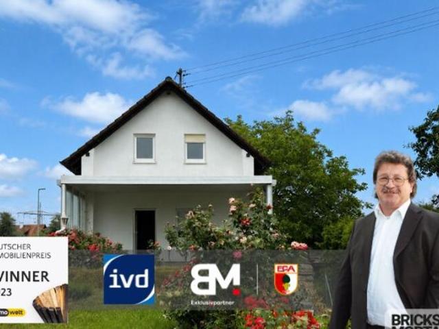 Freizeitgrundstück mit Haus in Friedberg Stätzling – naturnah, ruhig und vielseitig nutzbar