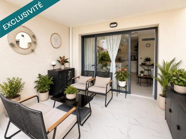 Fréjus – Appartement 2 pièces avec terrasse et jardin