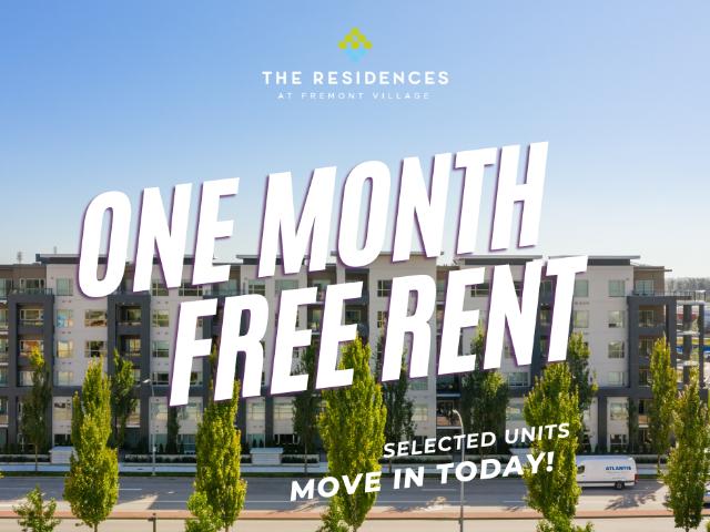 Fremont Residences 2 Bedroom + Flex Apartment for Rent