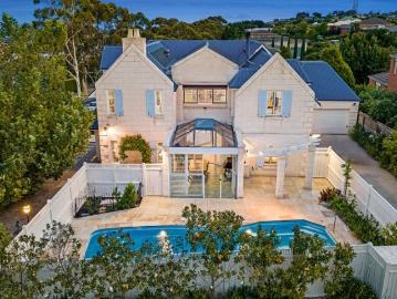 French Derived Masterpiece | Iconic Limestone Residence with Resort Entertaining