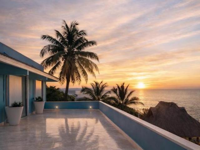 Frente Mar Casa + 2 Departamentos + 20m playa privada
