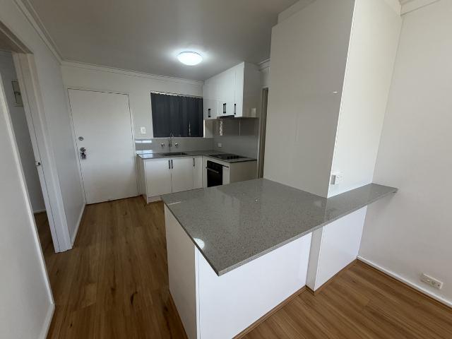 Freshly renovated 2 by 1 unit