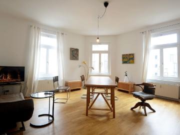 Freshly renovated 2 room apartment for sublease, Leipzig Amsterdam Apartments for Rent