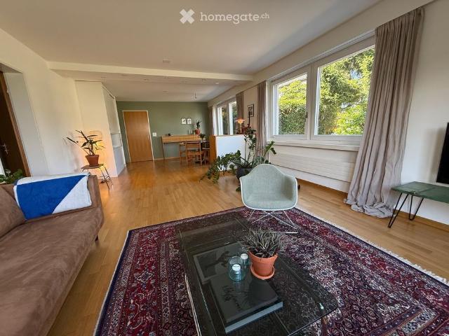 Freshly renovated and Furnished Apartment with Garden, Lake Views and Mid Century Modern Style